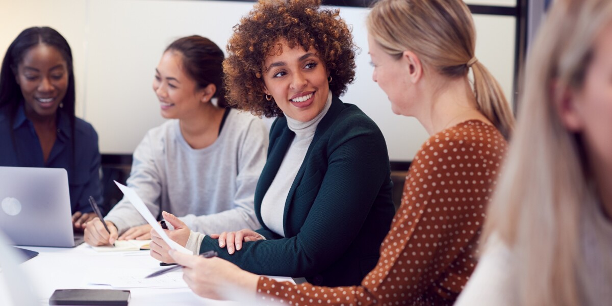 HR and administrative professionals in a collaborative working session